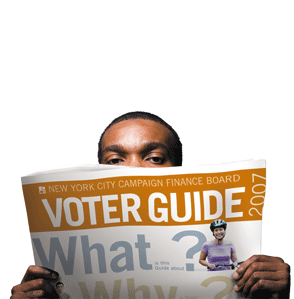 2007 Voter Guide cover compilation photo